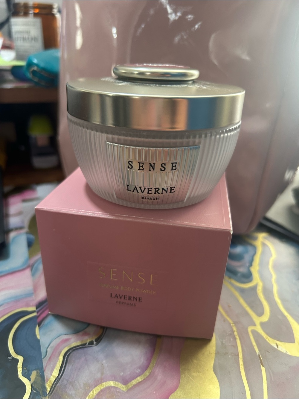 SENSE Laverne Women’s Body Powder - Pink